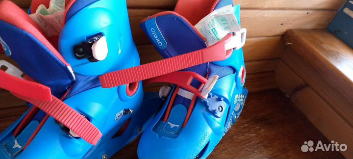 Роликовые коньки детские раздвижные