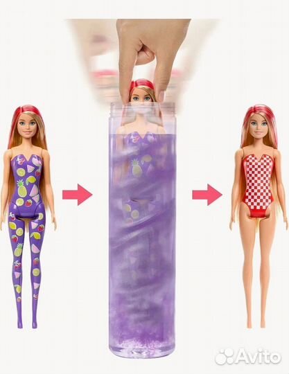 Кукла Mattel Barbie Color Reveal барби новая