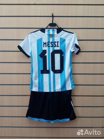 Детская футбольная форма сборной Аргентины 2022