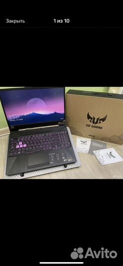 Игровой ноутбук asus Tuf Gaming A15