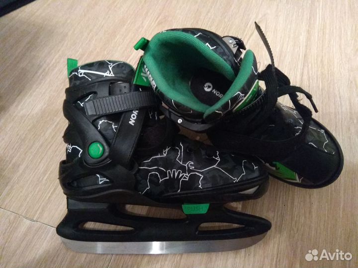 Коньки marvel для мальчика 31-36 размер