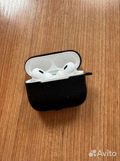 Чехол на air pods pro силиконовый черный