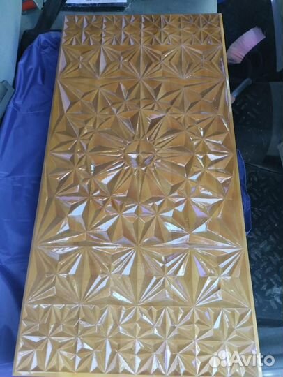 Нарды ручной работы со стеклом