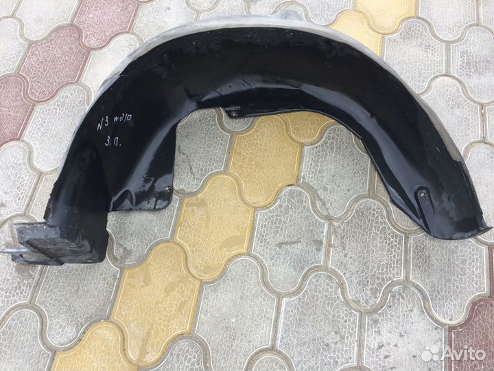 Подкрылки задние mercedes w210