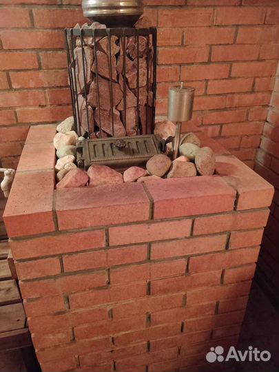 Русская баня на дровах