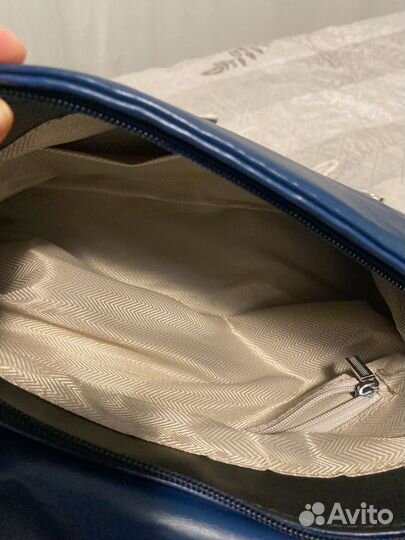 Сумка женская через плечо синяя