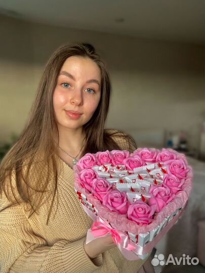 Вкусные, съедобные букеты для дам