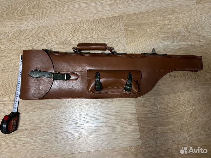 Чехол на ружье кожаный