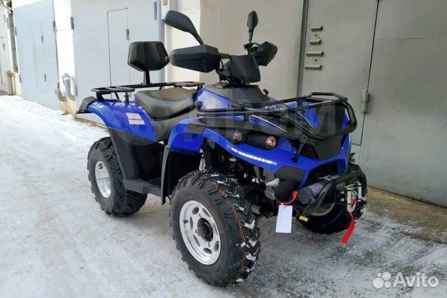 Квадроцикл Linhai Yamaha D 300 4WD синий