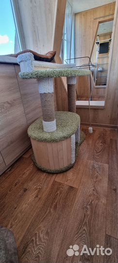 Когтеточка с домиком бу