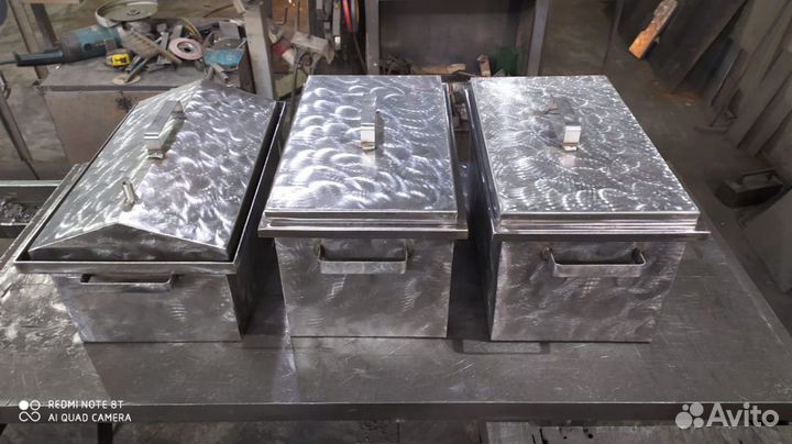 Коптилка два уровня с жиросборником