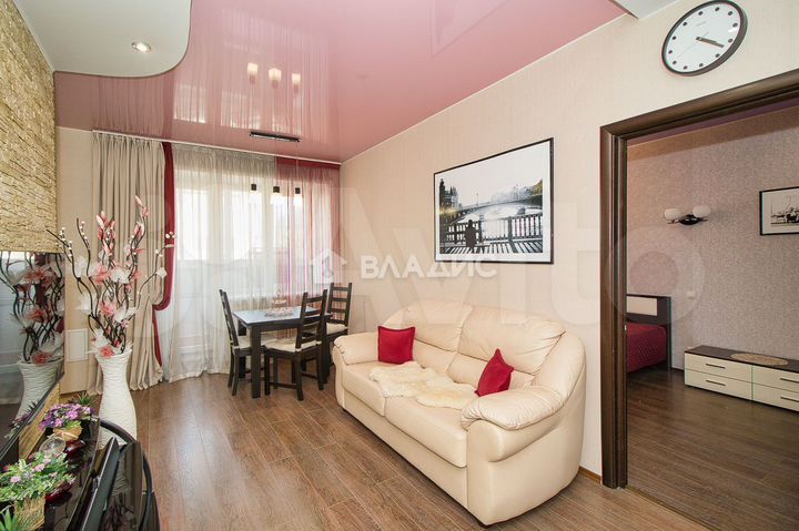 2-к. квартира, 44,4 м², 3/3 эт.