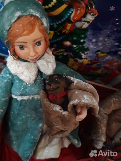 Ватные игрушки