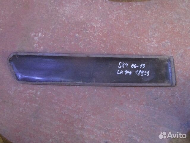 Молдинг двери задней левой Suzuki SX4 2006-2013 (9