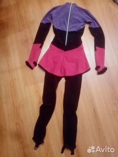 Термокомбинезон для фигурного катания для девочки