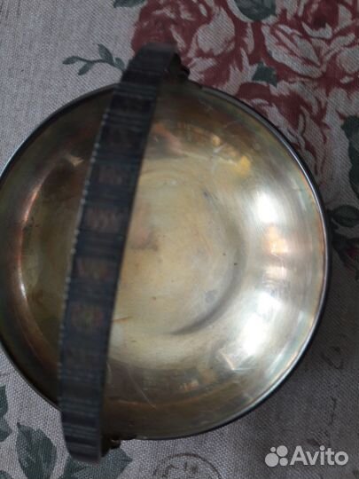 Корзиночка из мельхиора