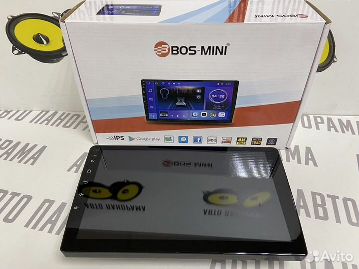 Магнитола андроид 9” экран 2х16 Гб