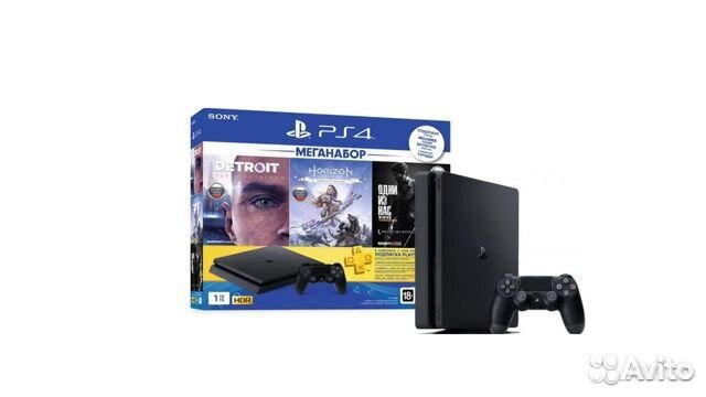 PS4 Slim 2TB Мега набор 400 Игр Гарантия 1 Год