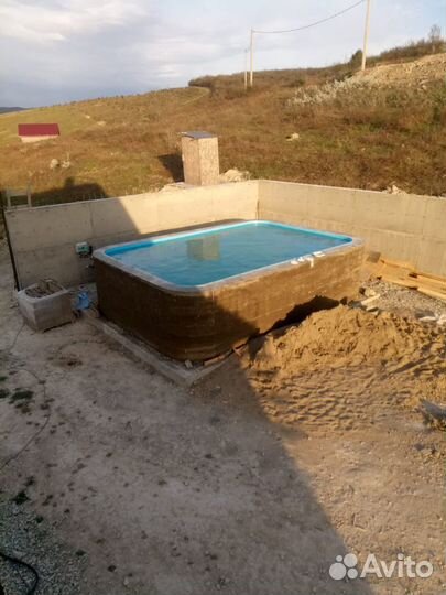 Строительство бассейнов из полипропилен и плёнки п