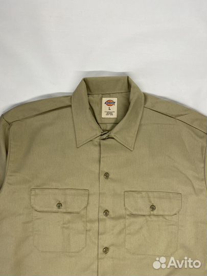 Новая рубашка Dickies Long Sleeve Work Shirt