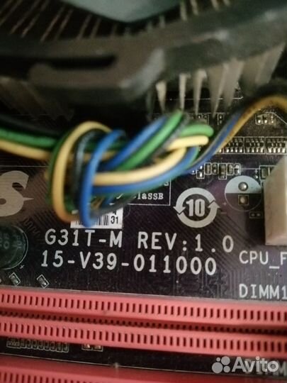 Материнская плата Ecs g31t-M7 rev:1.0 s775