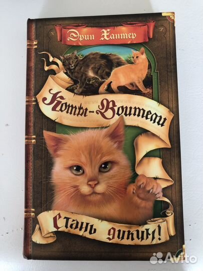 Книги Коты-Воители 4 шт