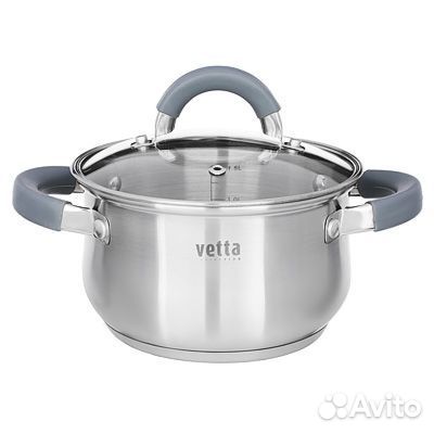 Vetta Вена Кастрюля 16х9,5см. 1,9л