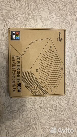 Блок питания aerocool vx plus 500w