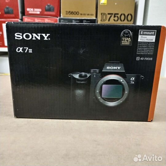 Sony A7 III Body, A7M3 (Новый-Гарантия)