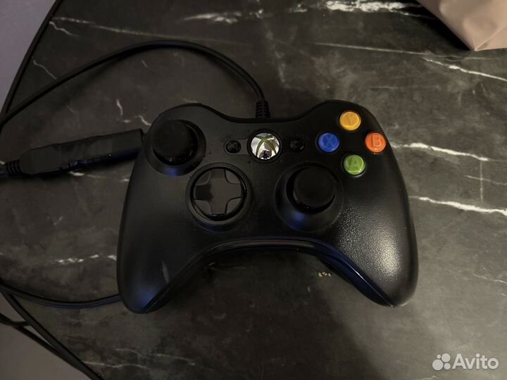 Геймпад xbox 360 проводной