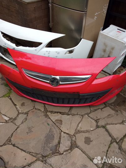 Бампер опель астра J, gtc. Купе