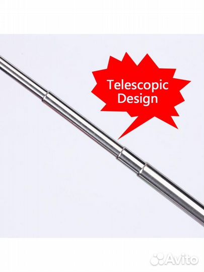 Сачок детский, раздвижной, телескопический 85 см