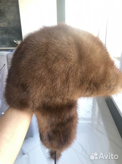 Шапка кепка норковая