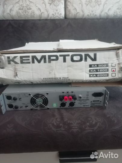 Усилитель мощности Kempton 1200 KA+ колонка