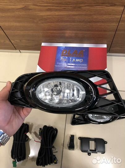 Новый комплект птф Honda Civic 4D 2009-2011 рест