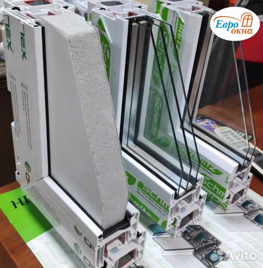 Окна пластиковые не б/у