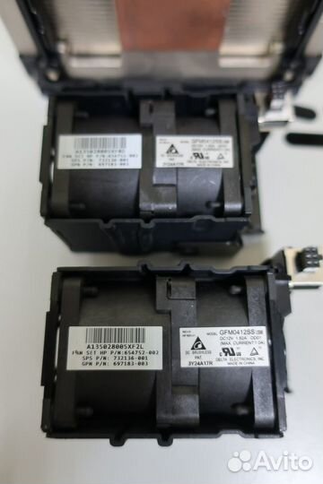 Комплект для второго CPU HP DL360p G8 v2