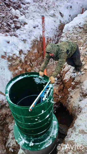 Установка септика под ключ Биодевайс