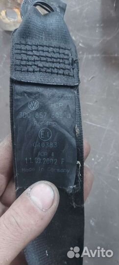 Ремень задний на Volkswagen Phaeton