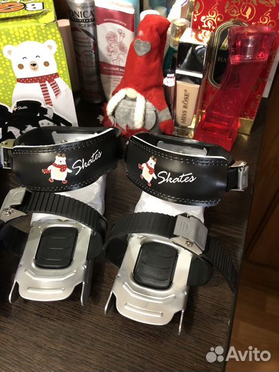 Коньки детские раздвижные двухполозные р.24-34