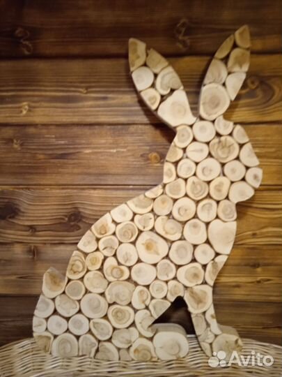 Панно из можжевельника