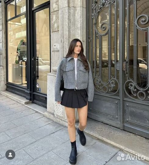 Куртка букле Zara новая оригинал