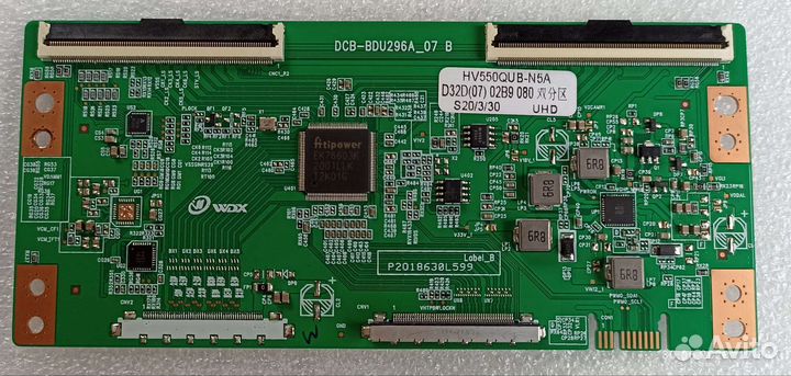 T-con DCB-BDU296A 07 B
