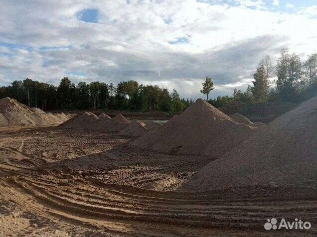 Песок карьерный мелкозернистый