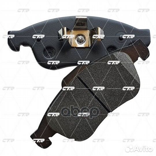 Колодки тормозные дисковые передние GK0983 CTR