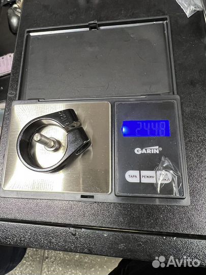 Титановый подседельный хомут 31.6мм