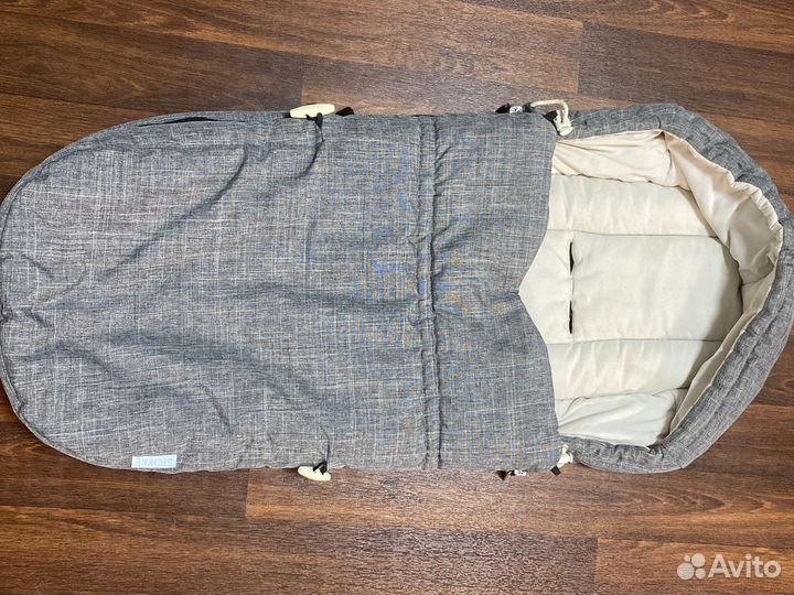 Зимний конверт в коляску stokke