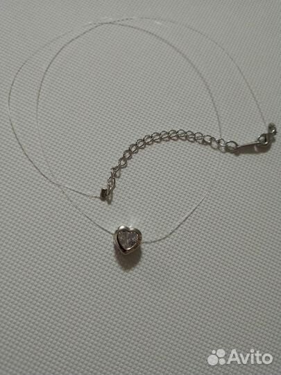 Колье на леске