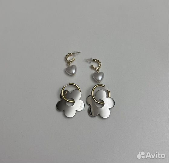 Серьги бижутерия