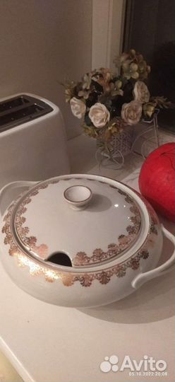 Фарфоровая супница Польша,1956г